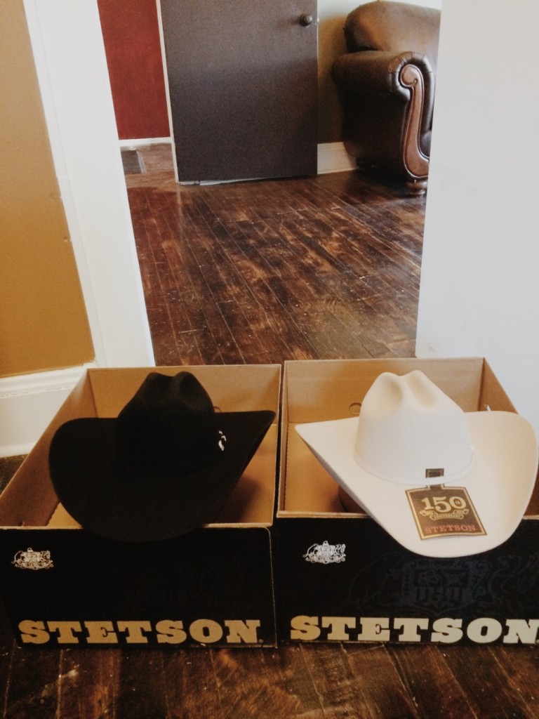 2 Stetson Cowboy Hats